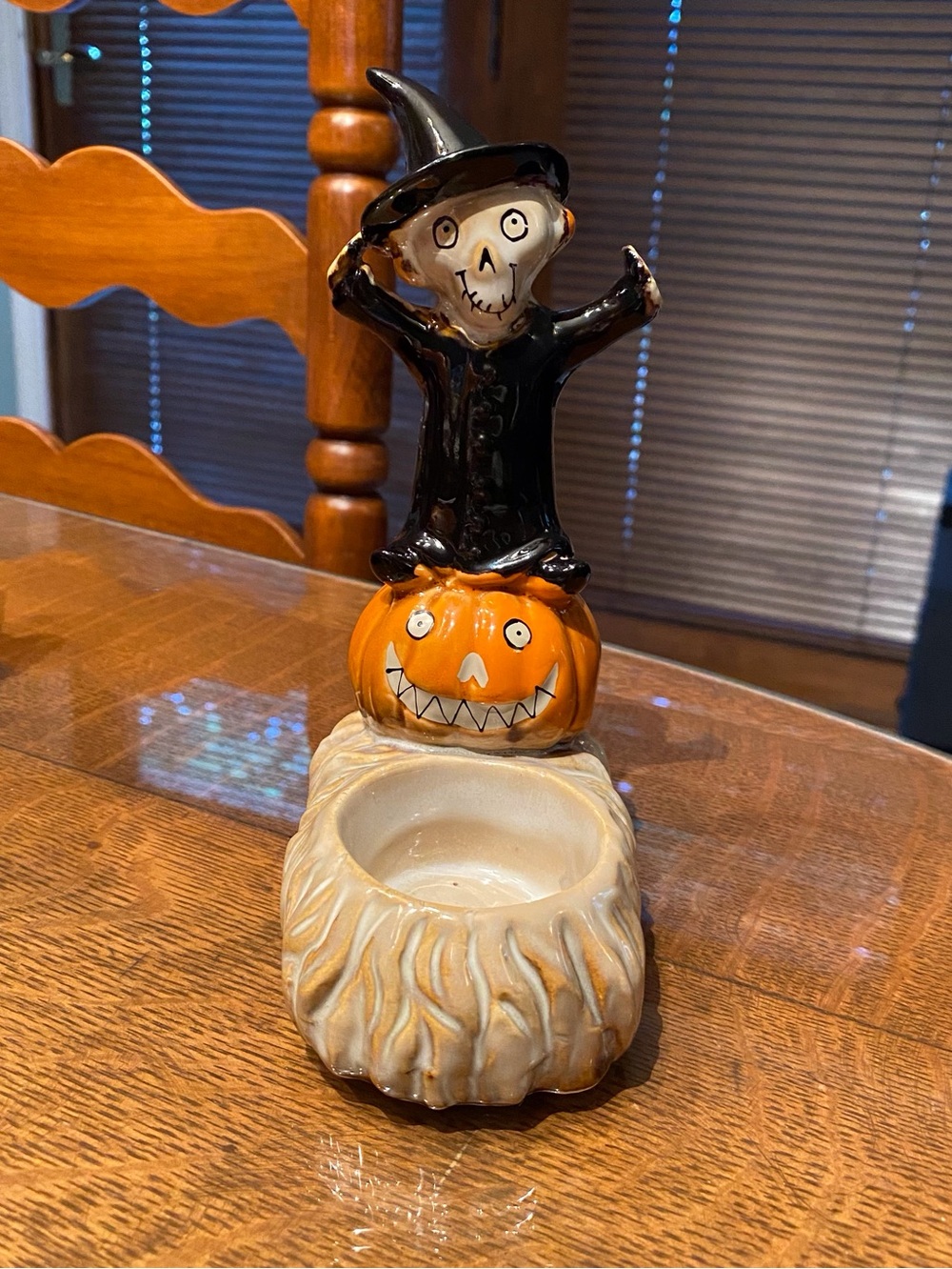 Boney Bunch Lil Witch Yankee Candle Tealight Candleholder Halloween 2018